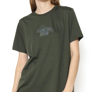 Spyderbilt Kaos Lengan Pendek Wanita Pilgrim Tencel Ladies Tee Planet Surf