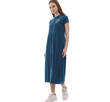 Spyderbilt Dress Panjang Wanita Rosie Maxy Dress Planet Surf