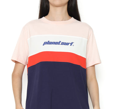 Planet Surf Clothing Kaos lengan pendek Wanita Bindver Ladies Tee Planet Surf
