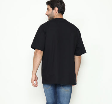Spyderbilt Kaos lengan pendek Pria Chromium Oversize Men Tee Planet Surf