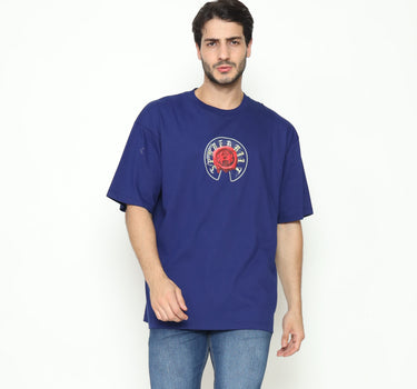 Spyderbilt Kaos lengan pendek Pria Chromium Oversize Men Tee Planet Surf