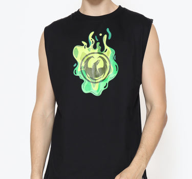 Dragon Kaos singlet Pria Ditchin Men Muscle Tee Planet Surf