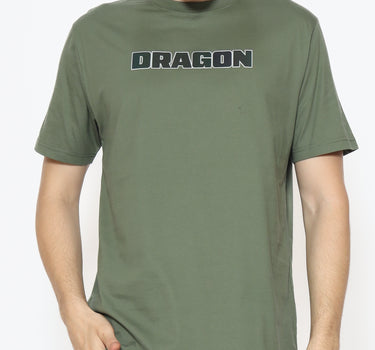 Dragon Kaos lengan pendek Pria Heather Men Tee Planet Surf