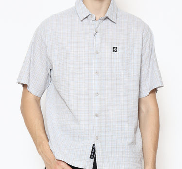Juice Ematic kemeja lengan pendek Pria Gord Oversize Men Shirt Planet Surf