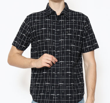 Planet Surf Clothing kemeja lengan pendek Pria Intakt Men Shirt Planet Surf