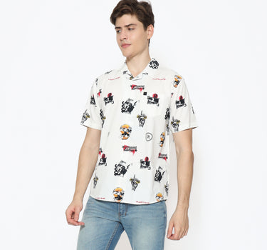 Planet Surf Clothing kemeja lengan pendek Pria Danken Men Shirt Planet Surf