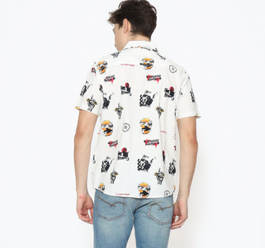 Planet Surf Clothing kemeja lengan pendek Pria Danken Men Shirt Planet Surf