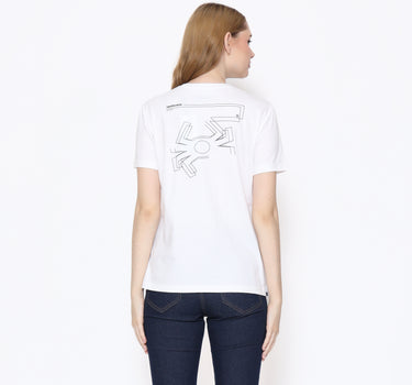 Spyderbilt Kaos lengan pendek Wanita Reclamate Tencel Ladies Tee Planet Surf