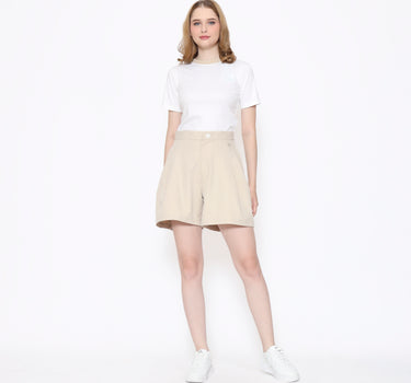 ALICE LADIES WALKSHORT FABRIC CREAM