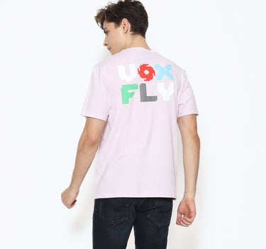 Voxfly Kaos lengan pendek Pria Cross Line Men Tee Planet Surf