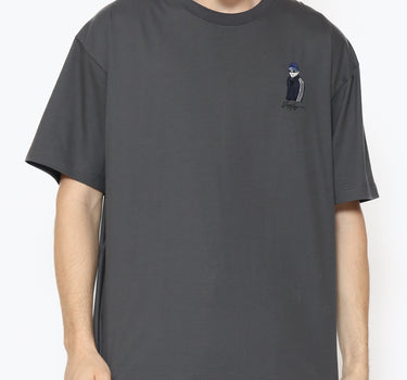 Voxfly Kaos lengan pendek Pria Mavi Oversize Men Tee Planet Surf