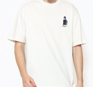 Voxfly Kaos lengan pendek Pria Mavi Oversize Men Tee Planet Surf