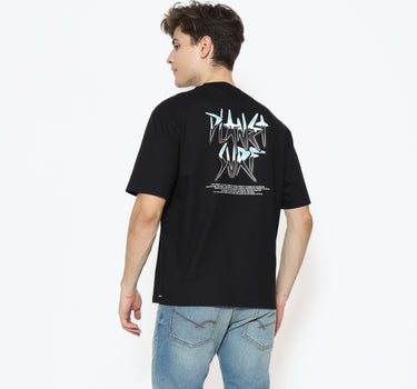 Planet Surf Clothing Kaos lengan pendek Pria Krieg Oversize Men Tee Planet Surf