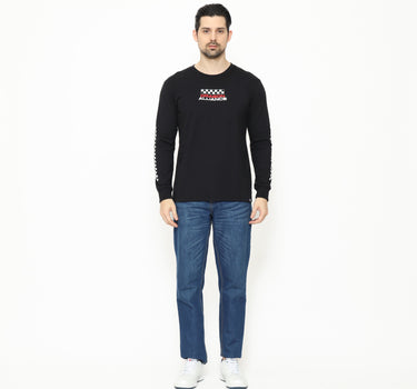 Dragon Kaos lengan panjang Pria Mono Planet Surf