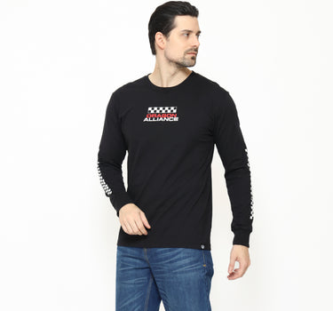 Dragon Kaos lengan panjang Pria Mono Planet Surf