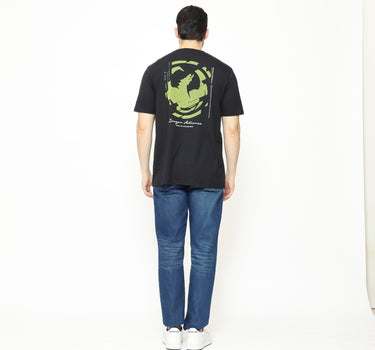 Dragon Kaos lengan pendek Pria Bright  Planet Surf
