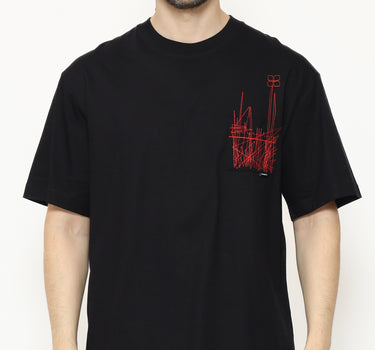 Insight Kaos lengan pendek Pria Juniper Oversize Planet Surf