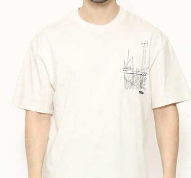 Insight Kaos lengan pendek Pria Juniper Oversize Planet Surf