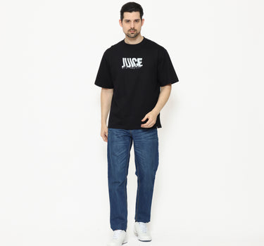 Juice Ematic Kaos lengan pendek Pria Peindre Oversize Planet Surf