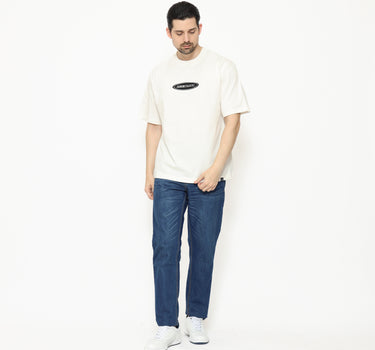 Juice Ematic Kaos lengan pendek Pria Grunge Oversize Planet Surf