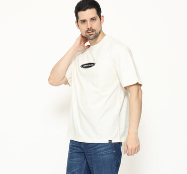 Juice Ematic Kaos lengan pendek Pria Grunge Oversize Planet Surf