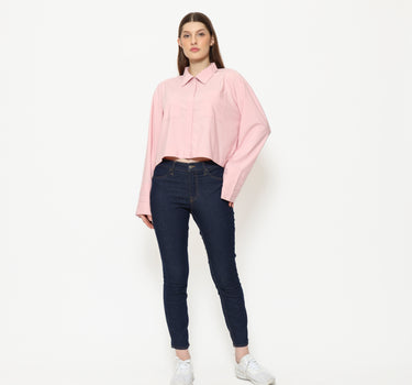 Planet Surf Clothing Kemeja lengan panjang Wanita Glow  Planet Surf