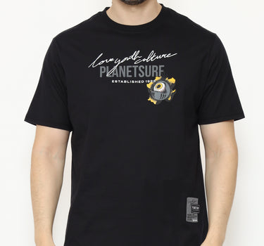 Planet Surf Clothing Kaos lengan pendek Pria Shiryu  Planet Surf