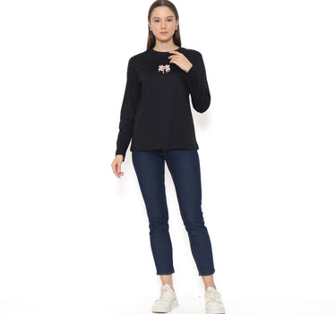 Spyderbilt Kaos lengan panjang Wanita Chelsea Tencel  Planet Surf