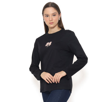 Spyderbilt Kaos lengan panjang Wanita Chelsea Tencel  Planet Surf