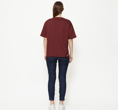 Spyderbilt Kaos lengan pendek Wanita Judith Oversize Planet Surf