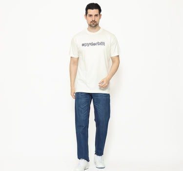 Spyderbilt Kaos lengan pendek Pria Avery Tencel Planet Surf