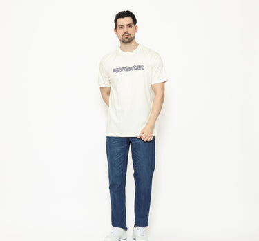 Spyderbilt Kaos lengan pendek Pria Avery Tencel Planet Surf