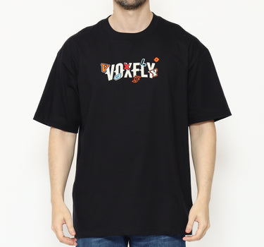 Voxfly Kaos lengan pendek Pria Parole Oversize Planet Surf