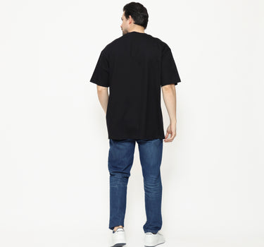 Voxfly Kaos lengan pendek Pria Parole Oversize Planet Surf