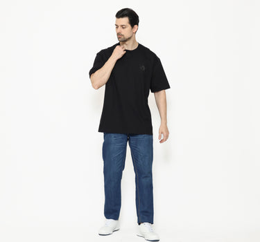 Voxfly Kaos lengan pendek Pria Aura Borelis Oversize Planet Surf