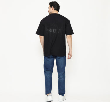 Voxfly Kaos lengan pendek Pria Aura Borelis Oversize Planet Surf