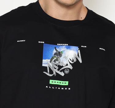 Dragon Kaos Lengan Pendek Pria Snow Jack Planet Surf