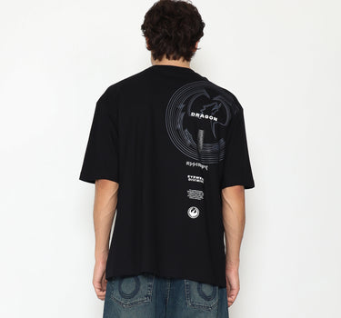 Dragon Kaos Lengan Pendek Pria Gemini Feed Oversize Planet Surf