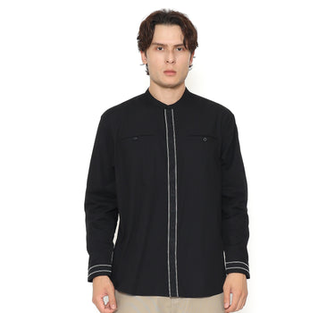 Planet Surf Clothing Kemeja Lengan Panjang Pria Cozeey Planet Surf