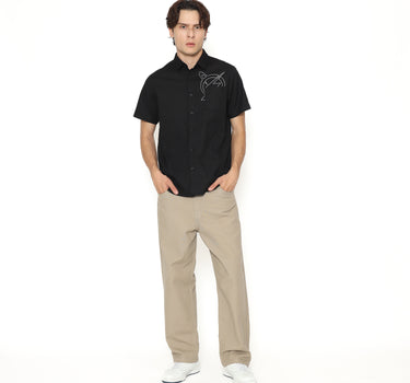 Planet Surf Clothing Kemeja Lengan Pendek Pria Brynlee Planet Surf