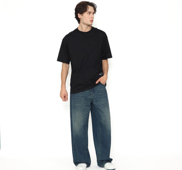 Spyderbilt Kaos Lengan Pendek Pria Doverland Oversize Planet Surf