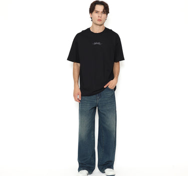Spyderbilt Kaos Lengan Pendek Pria Undersea Oversize Planet Surf