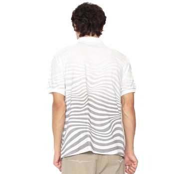 Voxfly Kaos Polo Pria Melted Planet Surf