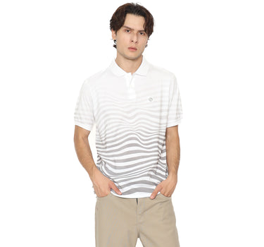 Voxfly Kaos Polo Pria Melted Planet Surf