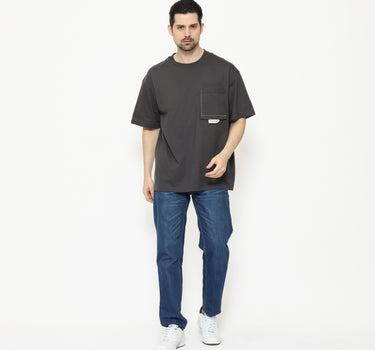 Spyderbilt Kaos lengan pendek Pria Tevic Oversize Planet Surf