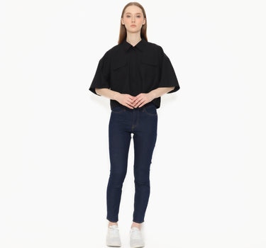Planet Surf Clothing Kemeja Lengan Pendek Wanita Emilia Planet Surf