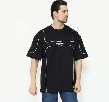 Spyderbilt Kaos Lengan Pendek Pria Jodorsty Oversize Planet Surf