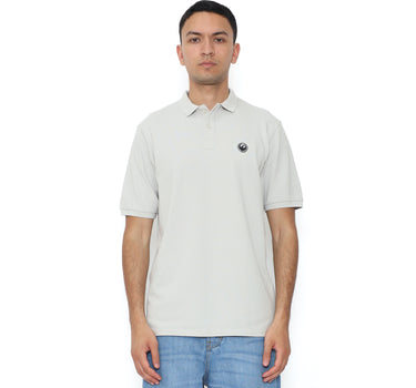 DEFEAT MEN POLO SHIRT GREY