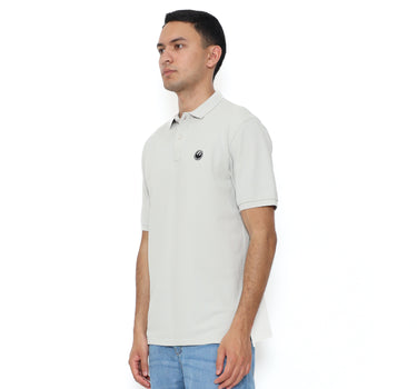 DEFEAT MEN POLO SHIRT GREY