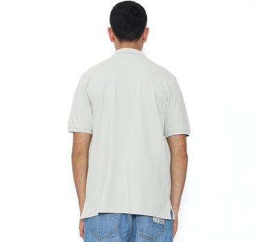 DEFEAT MEN POLO SHIRT GREY